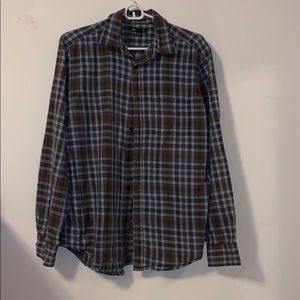 Gap plaid button down shirt